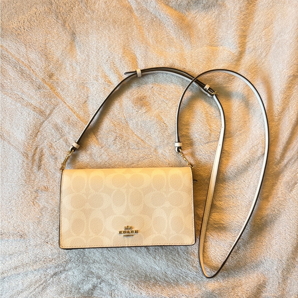 Coach Cream Crossbody Bag